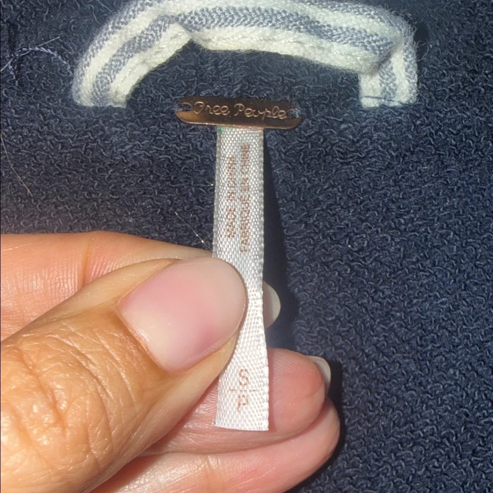 Free People layered hoodie denim jacket - Picture 2 of 10